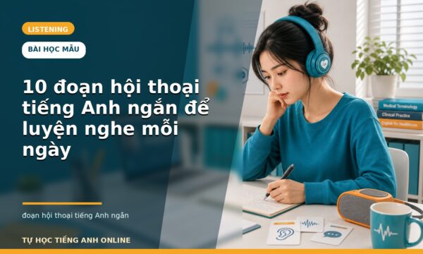 10 đoạn hội thoại tiếng Anh ngắn để luyện nghe mỗi ngày