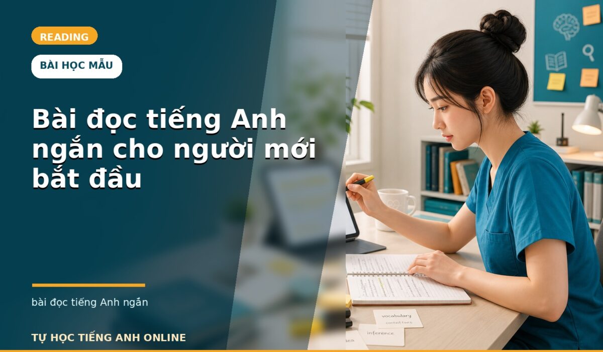 Bài đọc tiếng Anh ngắn cho người mới bắt đầu