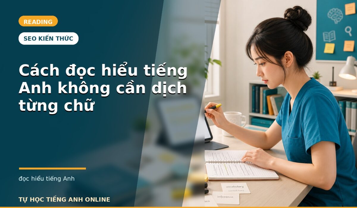 Cách đọc hiểu tiếng Anh không cần dịch từng chữ