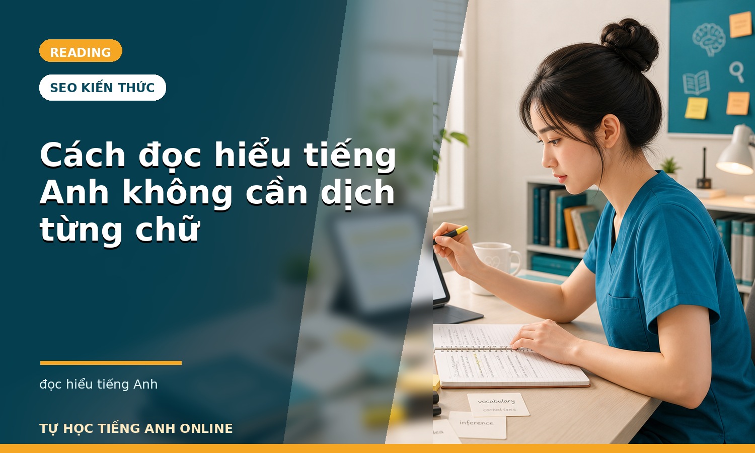 Cách đọc hiểu tiếng Anh không cần dịch từng chữ