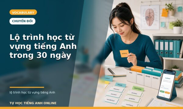 Lộ trình học từ vựng tiếng Anh trong 30 ngày