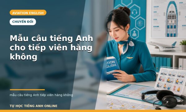 Mẫu câu tiếng Anh cho tiếp viên hàng không