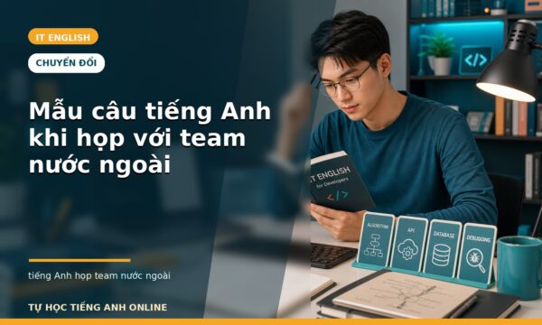 Mẫu câu tiếng Anh khi họp với team nước ngoài