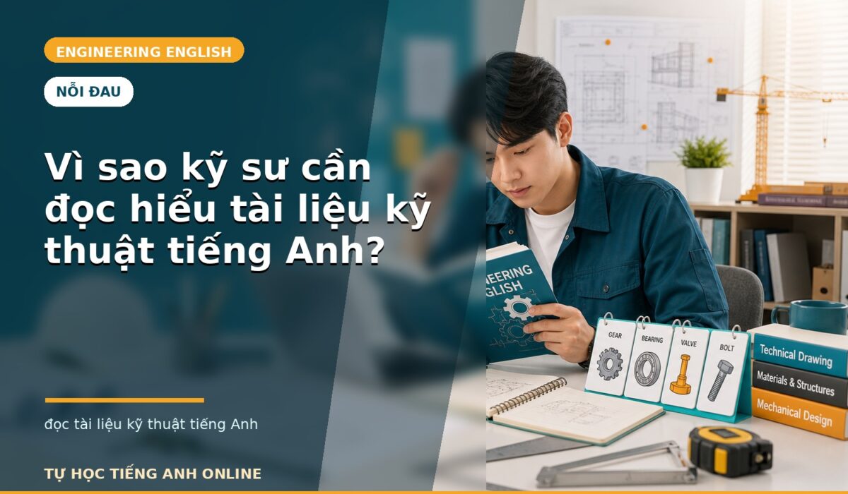Vì sao kỹ sư cần đọc hiểu tài liệu kỹ thuật tiếng Anh?