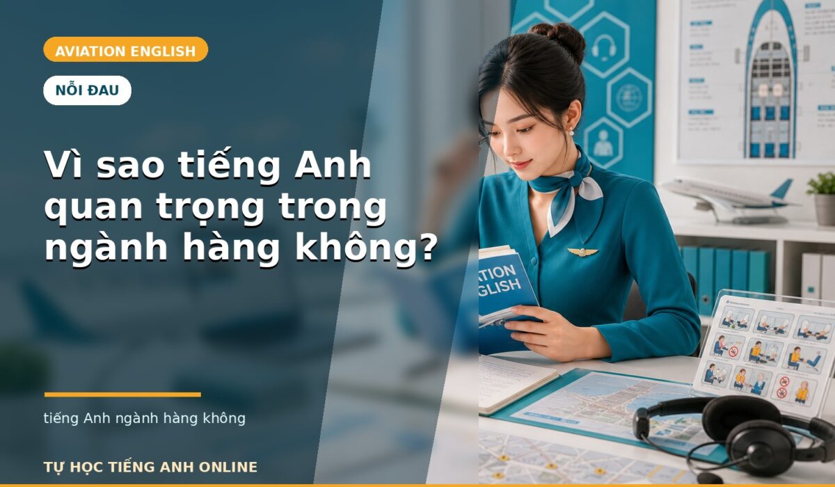 Vì sao tiếng Anh quan trọng trong ngành hàng không?